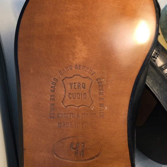 Brand New Gorgeous Mens Italian Dress Shoes By Browns - Picture 5 of 8